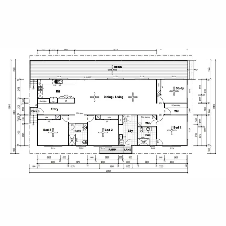 Floorplan of Homely house listing, 14A Firetail Avenue, Regency Downs QLD 4341