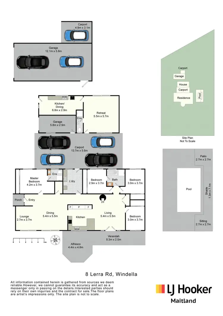 Floorplan of Homely house listing, 8 Lerra Road, Windella NSW 2320