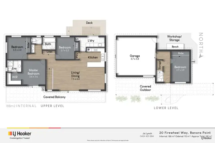 Floorplan of Homely house listing, 20 Firewheel Way, Banora Point NSW 2486