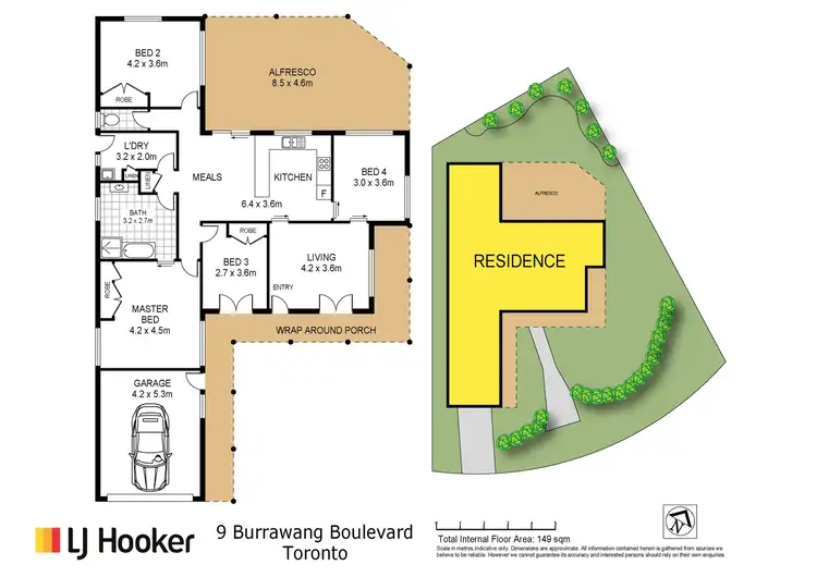 Floorplan of Homely house listing, 9 Burrawang Boulevard, Toronto NSW 2283