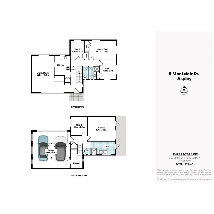 Floorplan of Homely house listing, 5 Montclair Street, Aspley QLD 4034