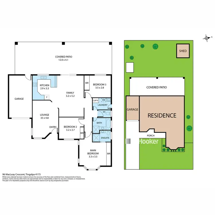 Floorplan of Homely house listing, 96 Macleay Crescent, Tingalpa QLD 4173
