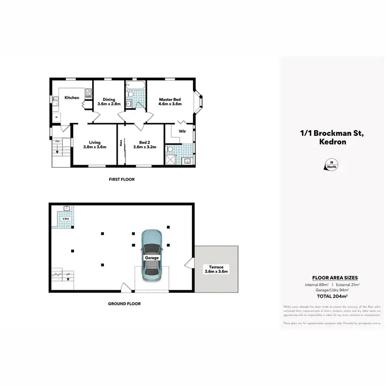 Floorplan of Homely house listing, 1/1 Brockman Street, Kedron QLD 4031