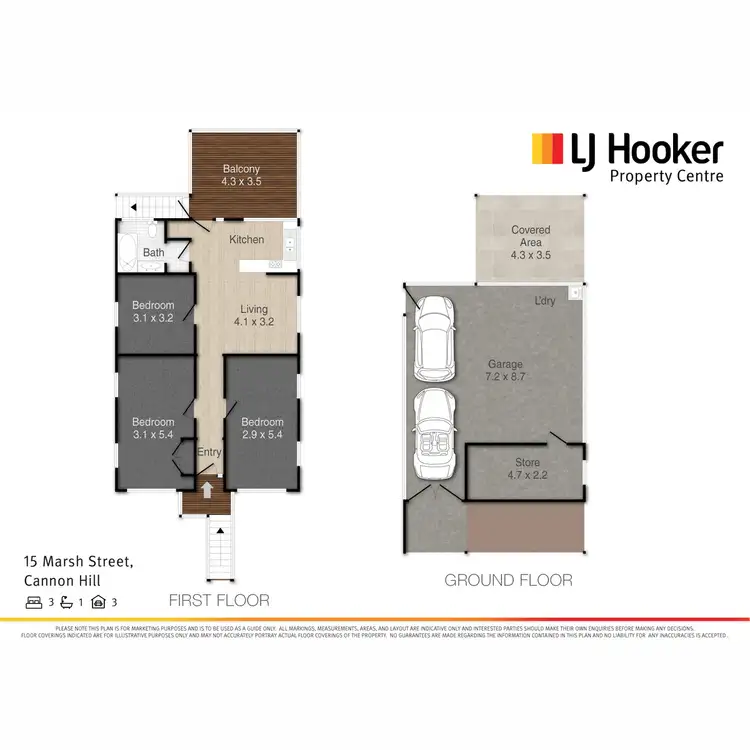 Floorplan of Homely house listing, 15 Marsh Street, Cannon Hill QLD 4170