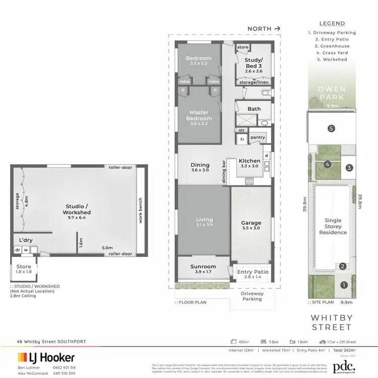 Floorplan of Homely house listing, 48 Whitby Street, Southport QLD 4215