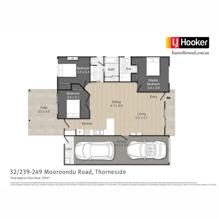 Floorplan of Homely villa listing, 32/239-249 Mooroondu Road, Thorneside QLD 4158