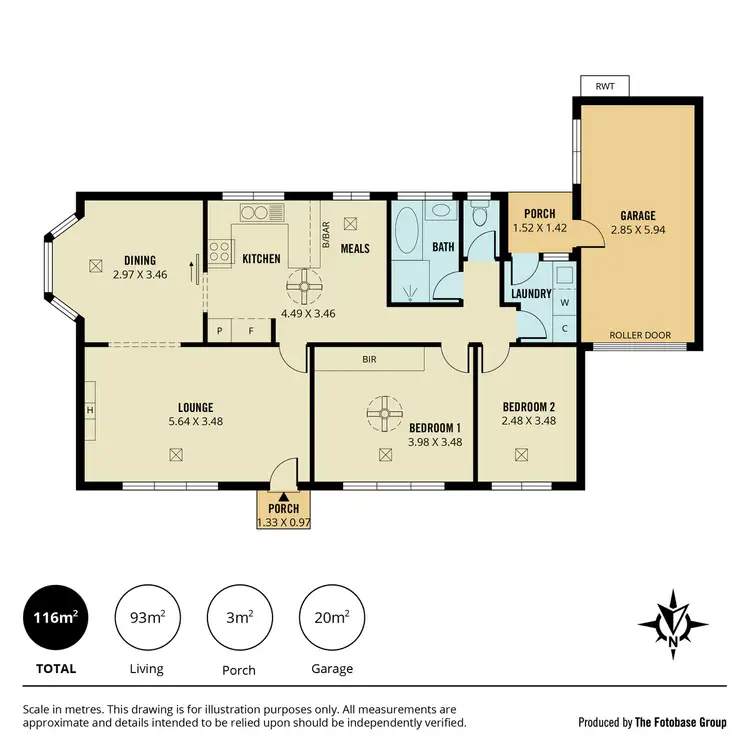 Floorplan of Homely unit listing, 5/7 East Parade, Kingswood SA 5062