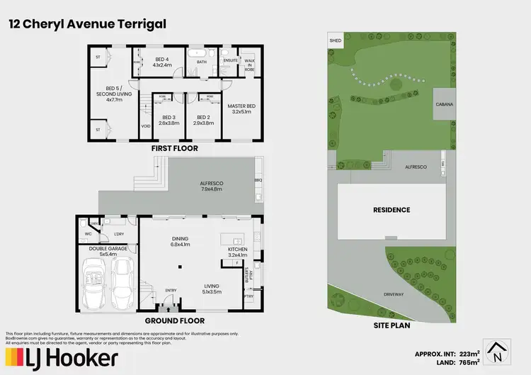 Floorplan of Homely house listing, 12 Cheryl Avenue, Terrigal NSW 2260