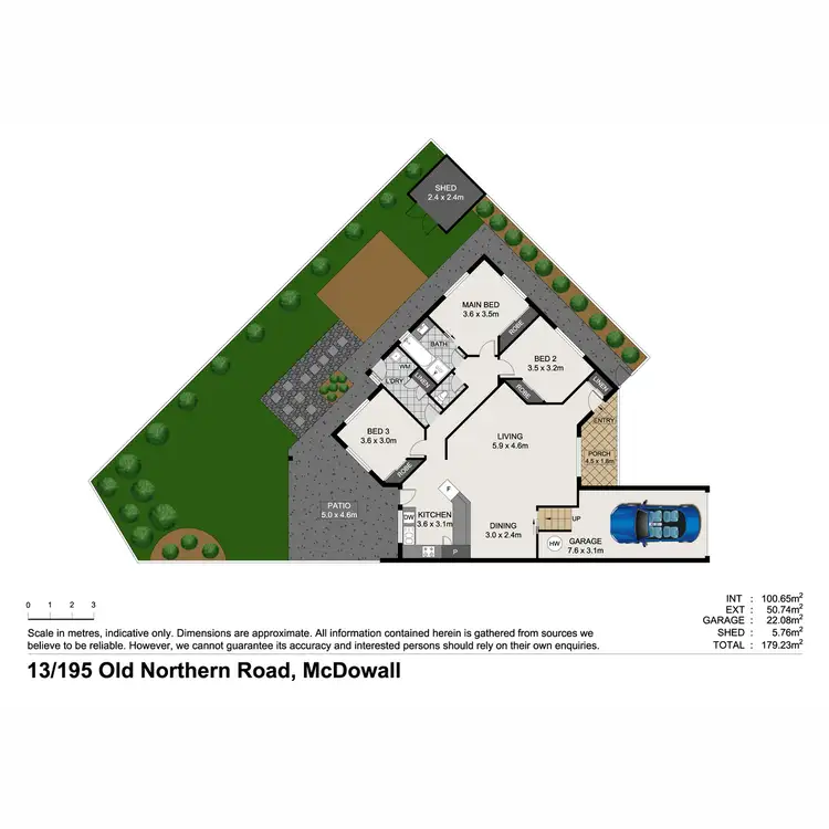 Floorplan of Homely villa listing, 13/195 Old Northern Road, Mcdowall QLD 4053