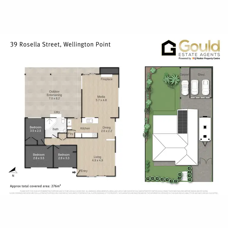 Floorplan of Homely house listing, 39 Rosella Street, Wellington Point QLD 4160