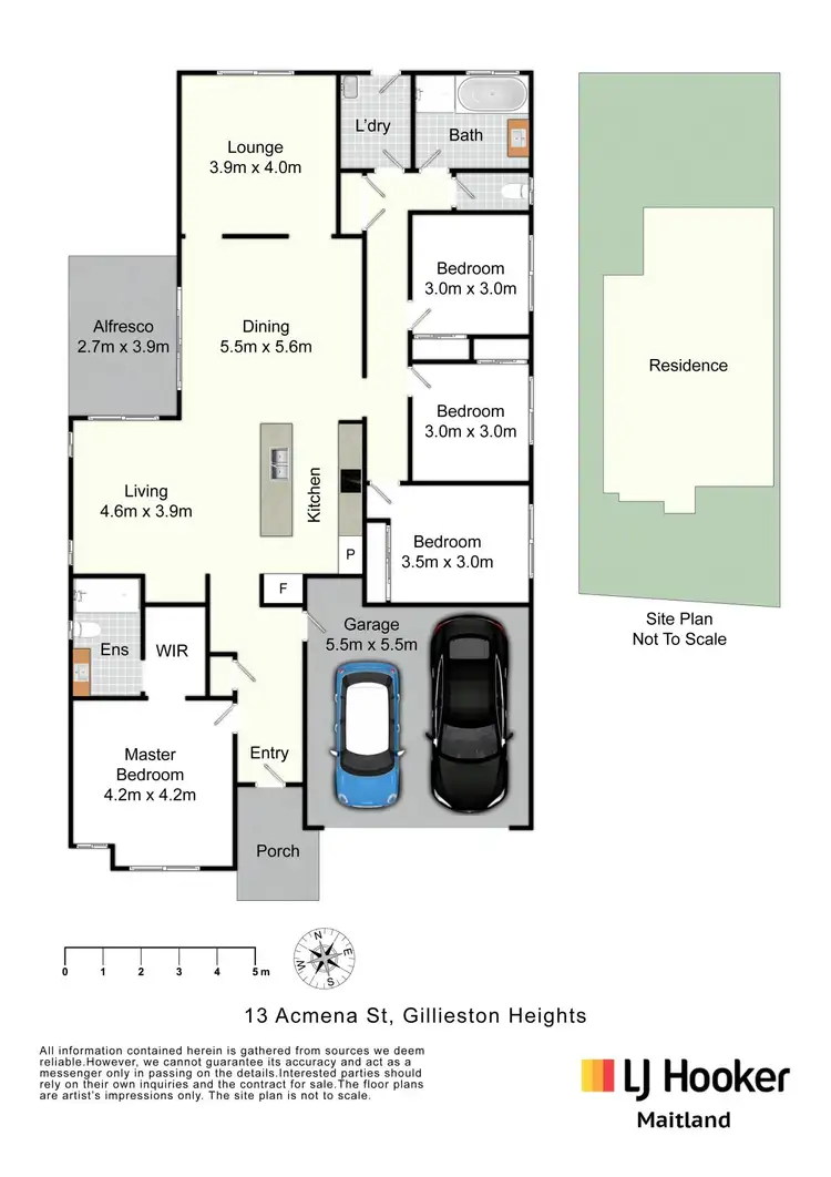 Floorplan of Homely house listing, 13 Acmena Street, Gillieston Heights NSW 2321