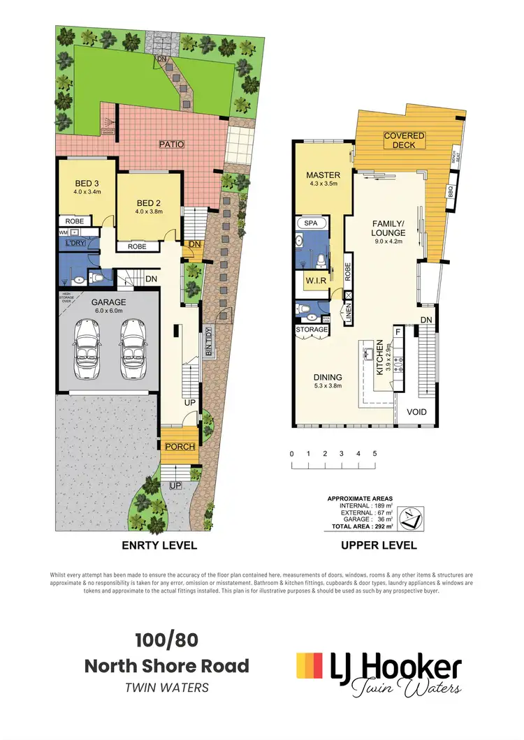 Floorplan of Homely house listing, 100/80 North Shore Road, Twin Waters QLD 4564