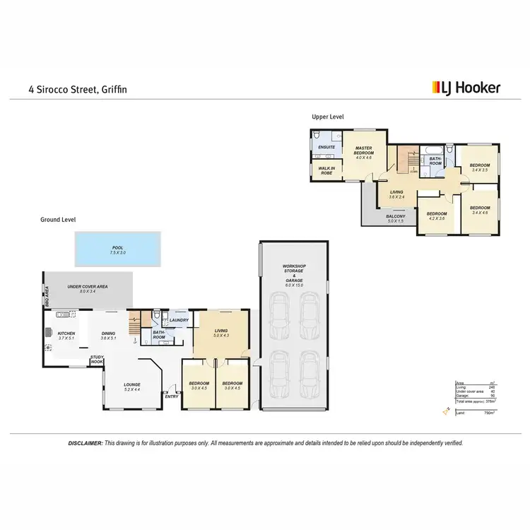 Floorplan of Homely house listing, 4 Sirocco Street, Griffin QLD 4503