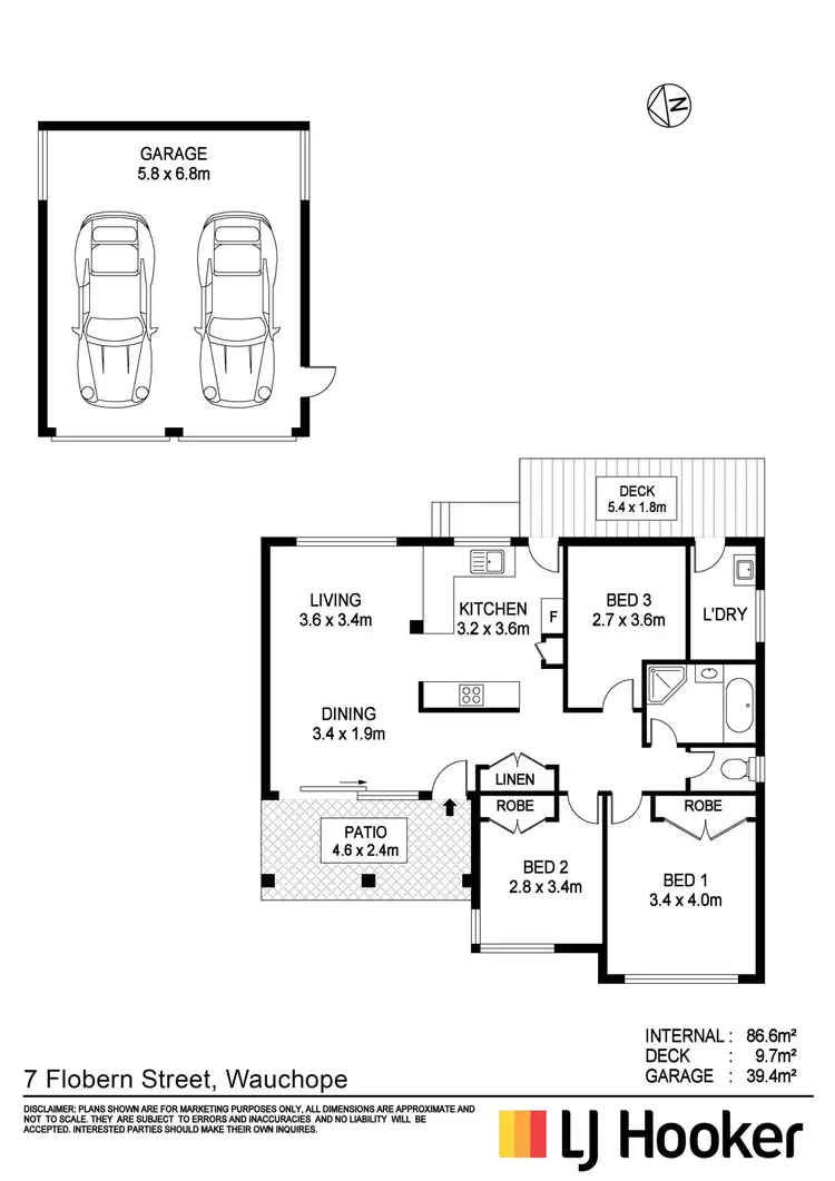 Floorplan of Homely house listing, 7 Flobern Street, Wauchope NSW 2446