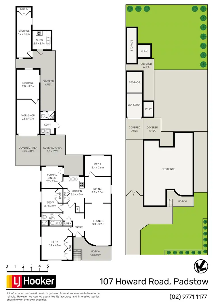 Floorplan of Homely house listing, 107 Howard Road, Padstow NSW 2211