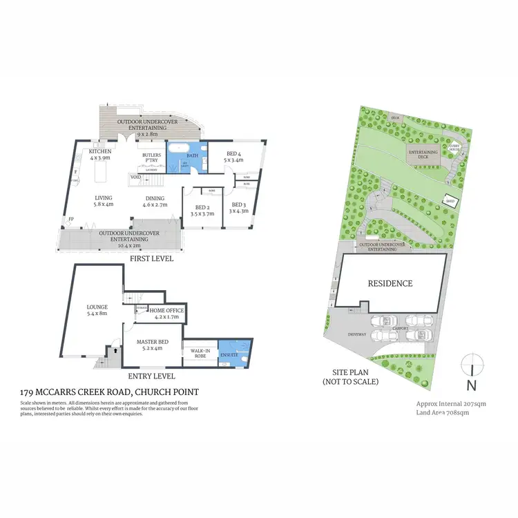 Floorplan of Homely house listing, 179 McCarrs Creek Road, Church Point NSW 2105