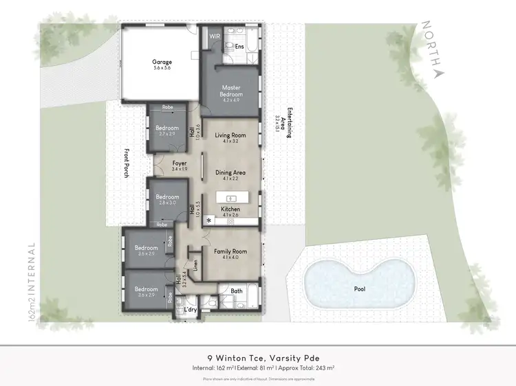 Floorplan of Homely house listing, 9 Winton Terrace, Varsity Lakes QLD 4227