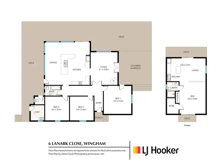 Floorplan of Homely rural property listing, 6 Lanark Close, Wingham NSW 2429