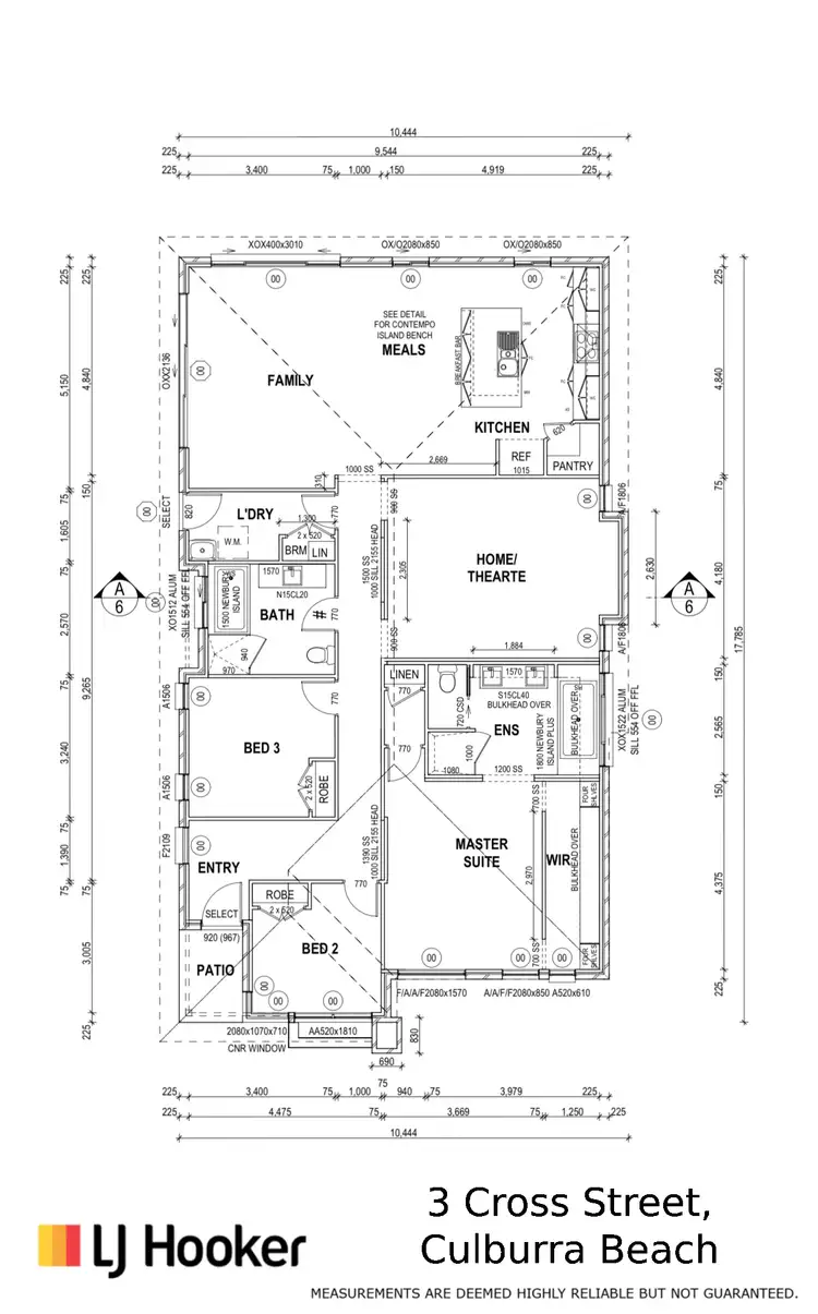 Floorplan of Homely house listing, 3 Cross Street, Culburra Beach NSW 2540