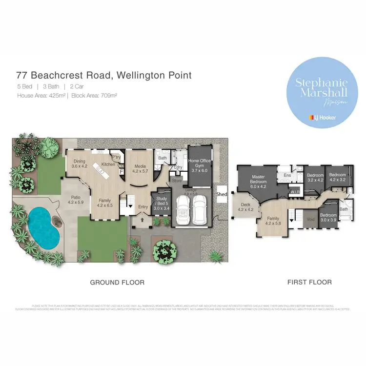 Floorplan of Homely house listing, 77 Beachcrest Road, Wellington Point QLD 4160