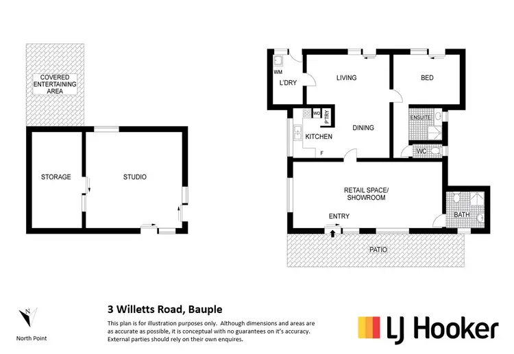 Floorplan of Homely house listing, 3 Willetts Road, Bauple QLD 4650