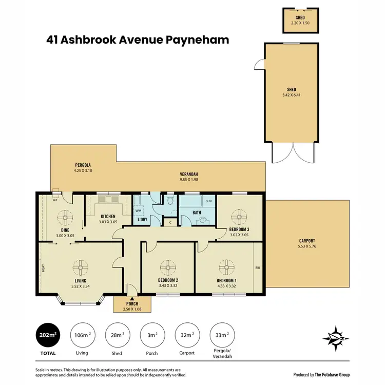 Floorplan of Homely house listing, 41 & 43 Ashbrook Avenue, Payneham SA 5070