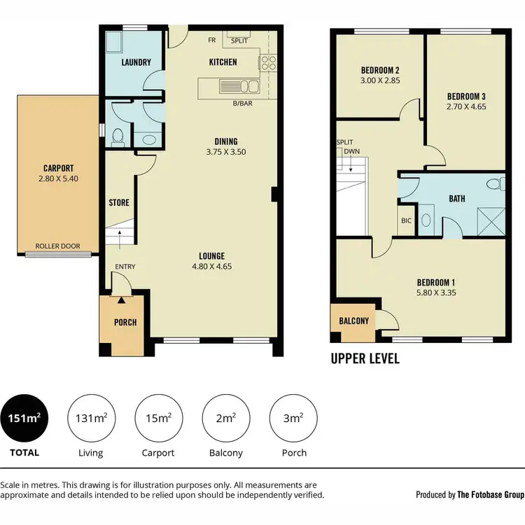 Floorplan of Homely townhouse listing, 15C Queen Street, Smithfield SA 5114