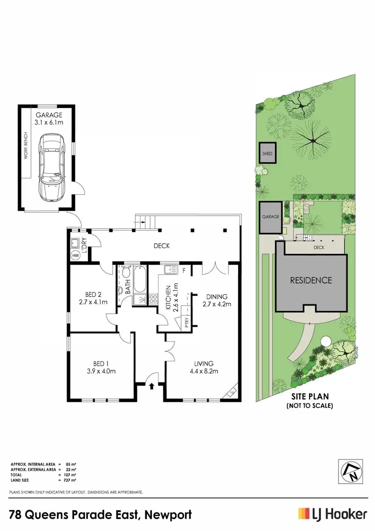 Floorplan of Homely house listing, 78 Queens Parade, Newport NSW 2106