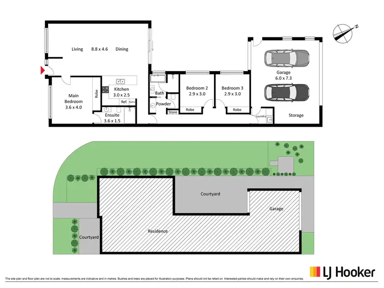 Floorplan of Homely townhouse listing, 38 Finemore Street, Coombs ACT 2611