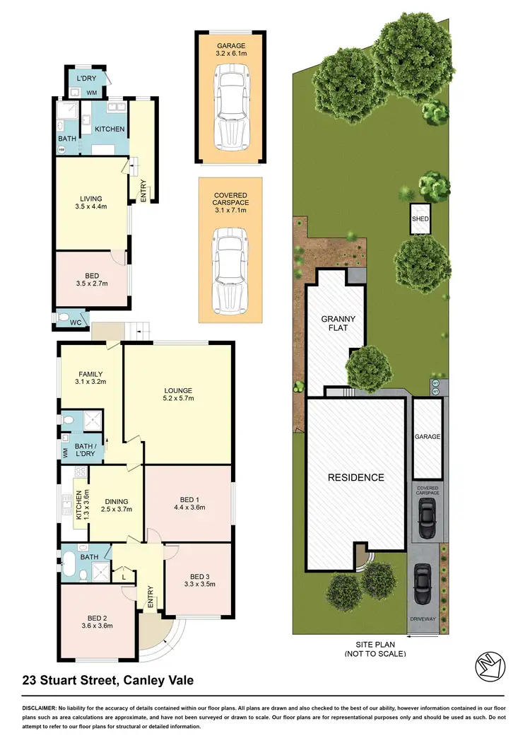 Floorplan of Homely house listing, 23 Stuart St, Canley Vale NSW 2166