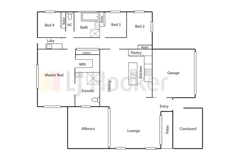 Floorplan of Homely house listing, 20 Faith Court, Harrington NSW 2427