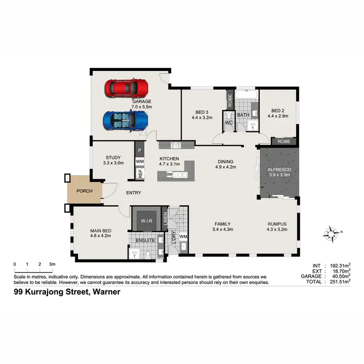 Floorplan of Homely house listing, 99 Kurrajong Drive, Warner QLD 4500