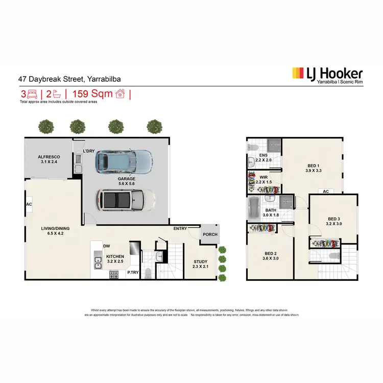 Floorplan of Homely house listing, 47 Daybreak Street, Yarrabilba QLD 4207