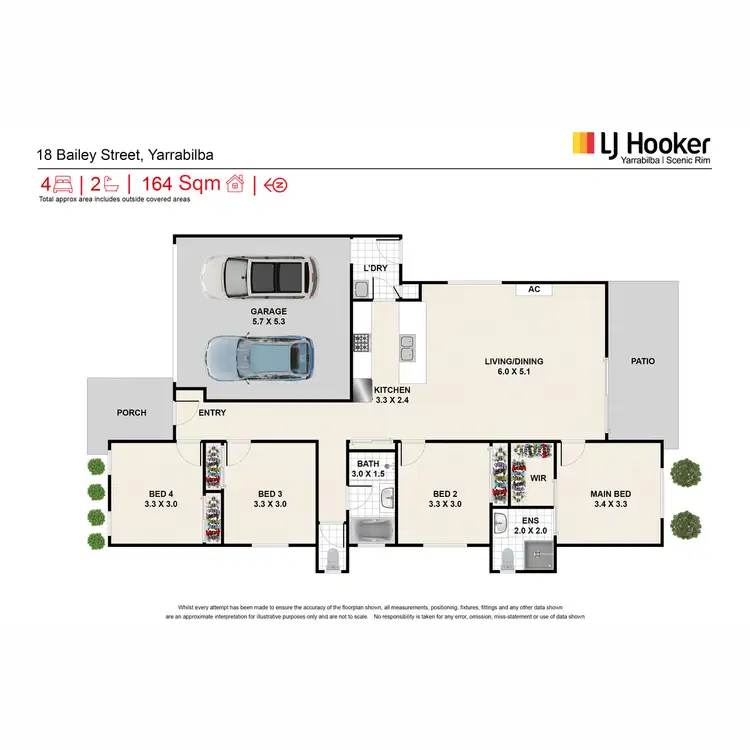 Floorplan of Homely house listing, 18 Bailey Street, Yarrabilba QLD 4207