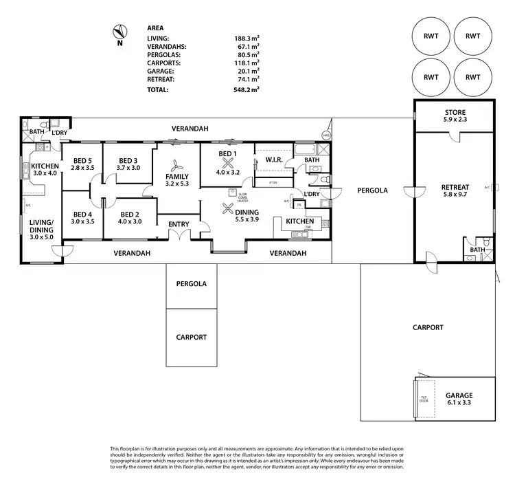 Floorplan of Homely house listing, 24 Hagen Street, Callington SA 5254