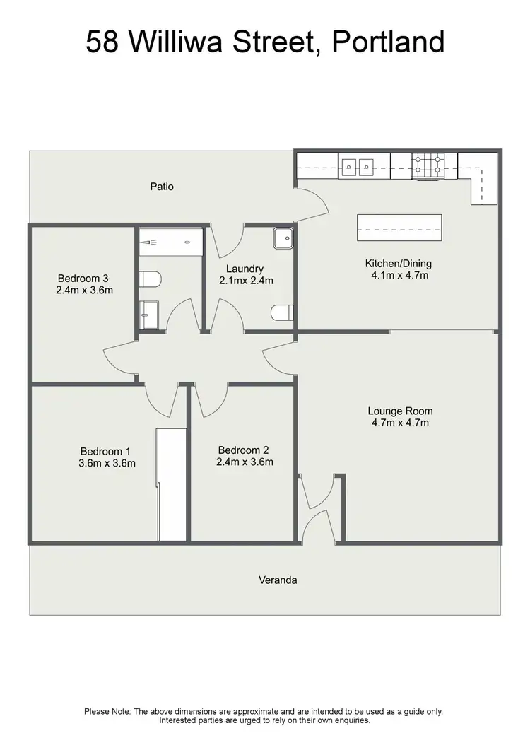 Floorplan of Homely house listing, 58 Williwa Street, Portland NSW 2847