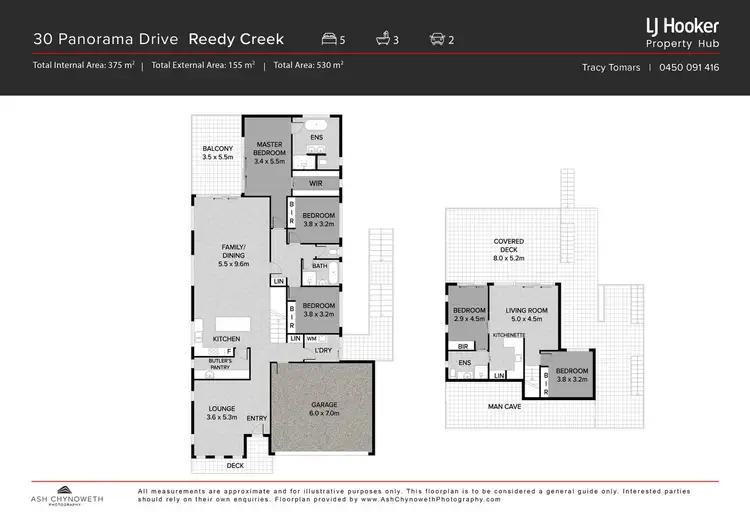 Floorplan of Homely house listing, 30 Panorama Drive, Reedy Creek QLD 4227