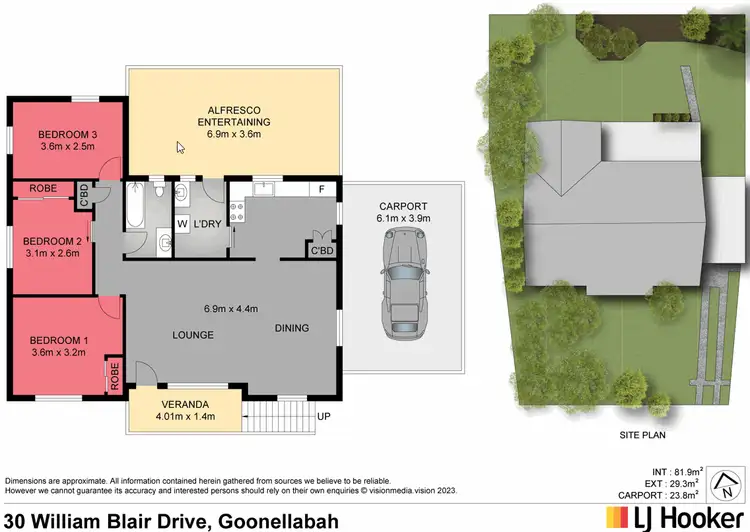 Floorplan of Homely house listing, 30 William Blair, Goonellabah NSW 2480