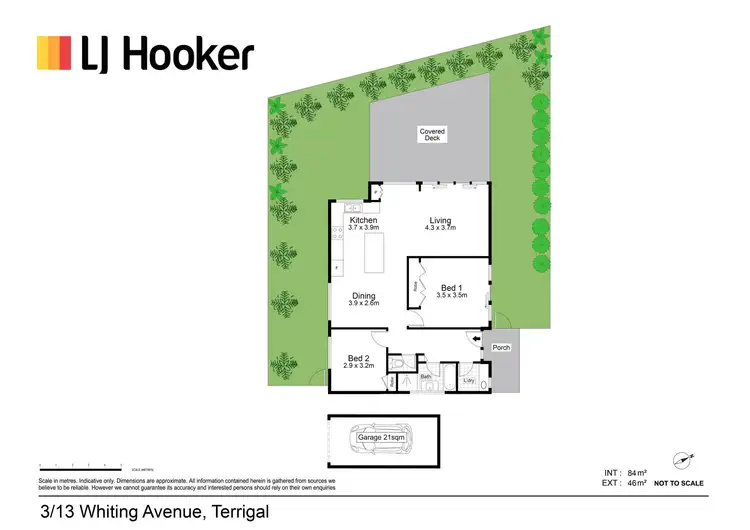 Floorplan of Homely villa listing, 3/13 Whiting Avenue, Terrigal NSW 2260