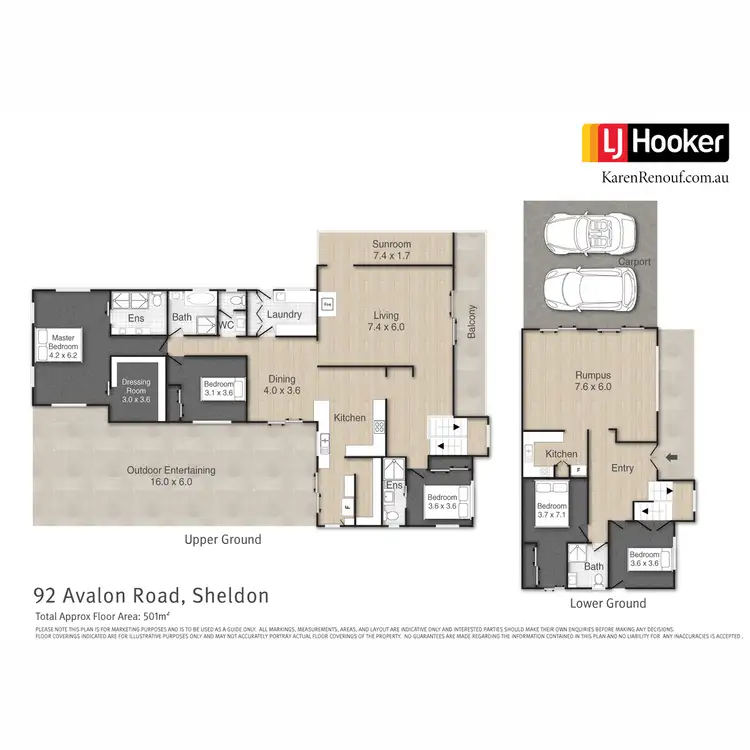 Floorplan of Homely house listing, 92 Avalon Road, Sheldon QLD 4157
