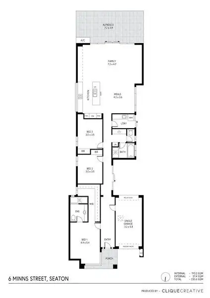 Floorplan of Homely house listing, 6 Minns Street West, Seaton SA 5023