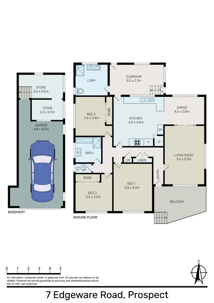 Floorplan of Homely house listing, 7 Edgeware Road, Prospect NSW 2148