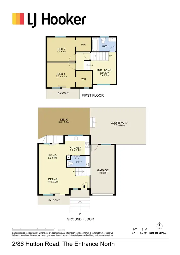 Floorplan of Homely house listing, 2/86 Hutton Road, The Entrance North NSW 2261