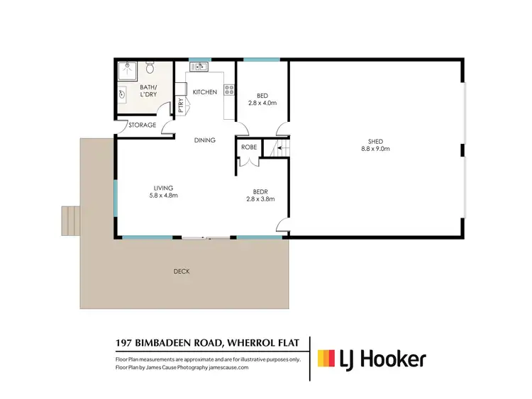Floorplan of Homely rural property listing, 197 Bimbadeen Road, Wherrol Flat NSW 2429