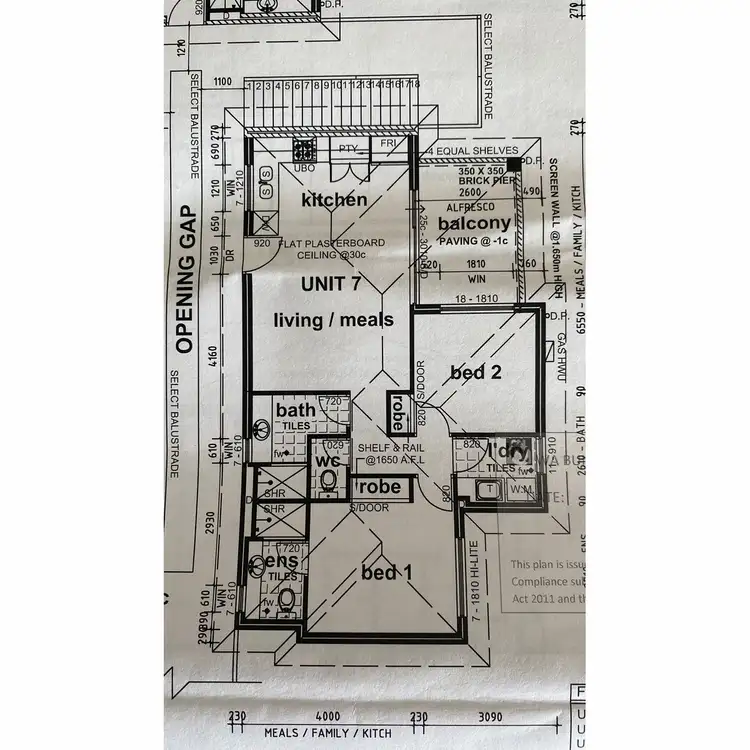 Floorplan of Homely unit listing, 8/10 Day Road, Mandurah WA 6210