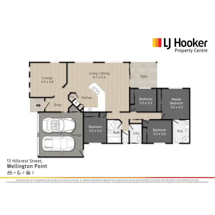 Floorplan of Homely house listing, 13 Hillcrest Street, Wellington Point QLD 4160