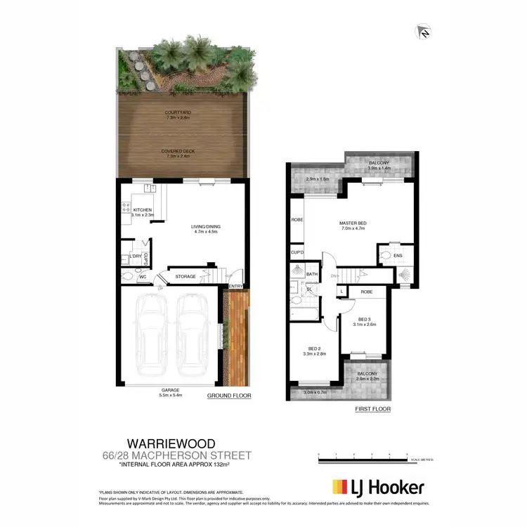 Floorplan of Homely townhouse listing, 66/28 Macpherson Street, Warriewood NSW 2102