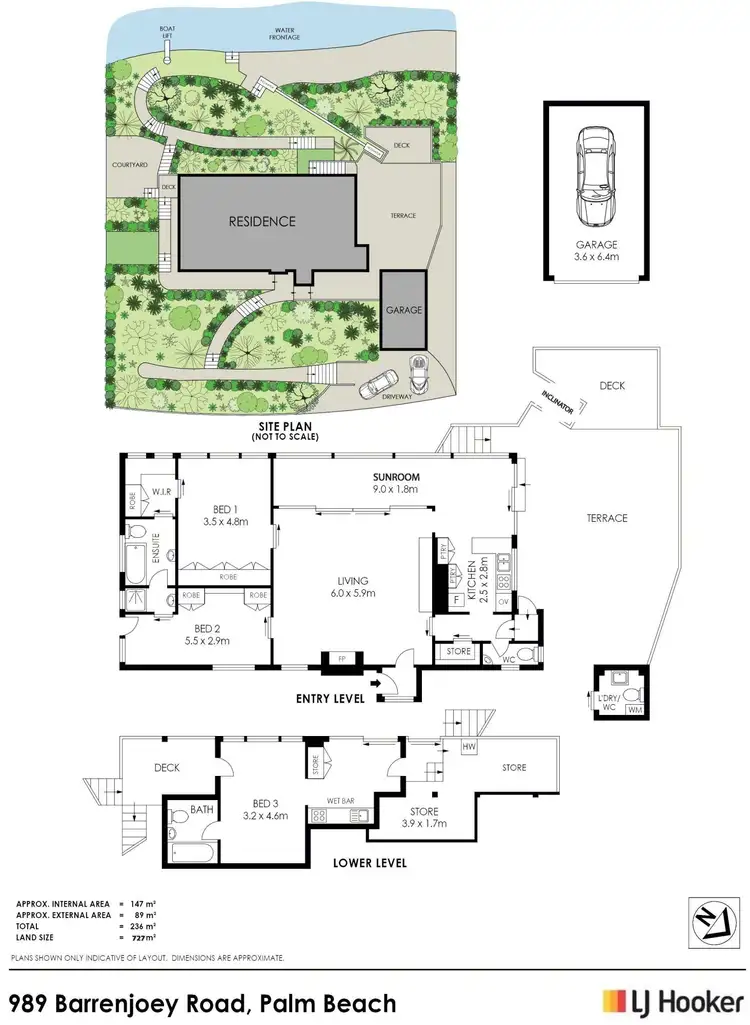 Floorplan of Homely house listing, 989 Barrenjoey Road, Palm Beach NSW 2108