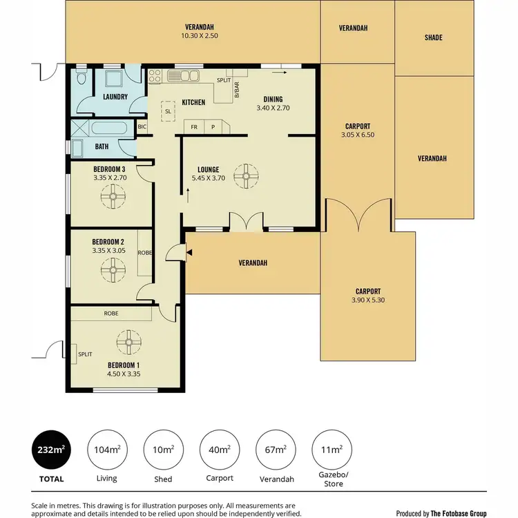Floorplan of Homely house listing, 12 Tallack Street, Windsor Gardens SA 5087