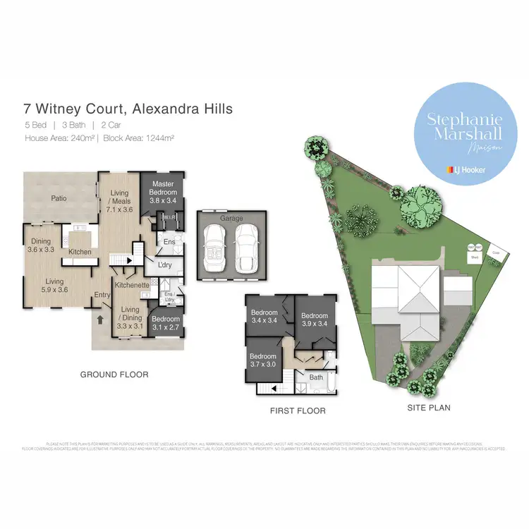 Floorplan of Homely house listing, 7 Witney Court, Alexandra Hills QLD 4161